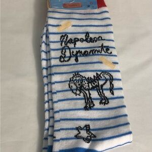 Napoleon Dynamite Socks Striped Socks Retro Party Crazy Socks Shoe SZ 6-12